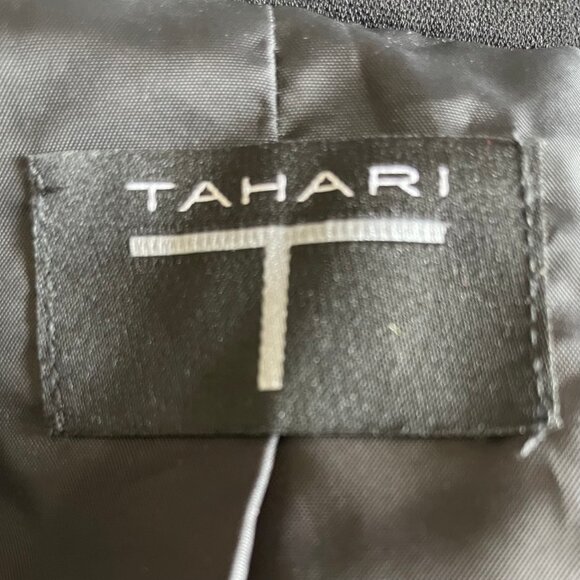 T Tahari Oversized Ruched Sleeve Blazer Black XL - Picture 5 of 6